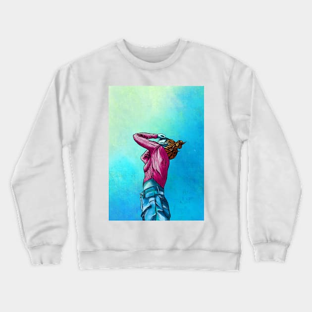 FEEL Crewneck Sweatshirt by karylnerona